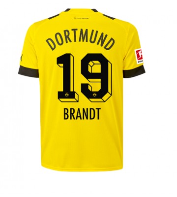 Borussia Dortmund Julian Brandt #19 Hjemmedrakt 2022-23 Kortermet